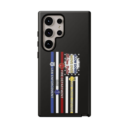 Slow Down Move Over Flag Samsung Case