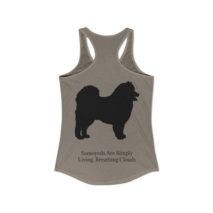 Clouds Women's Racerback Tank