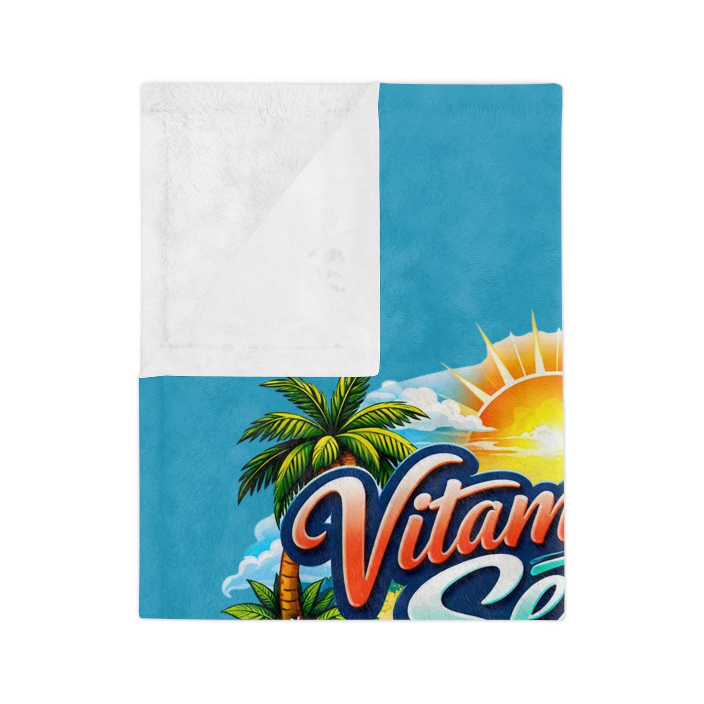 Vitamin Sea Velveteen Microfiber Blanket