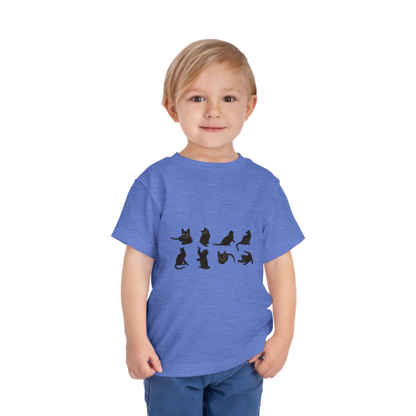 Cats Toddler Unisex Short Sleeve Crewneck Tee