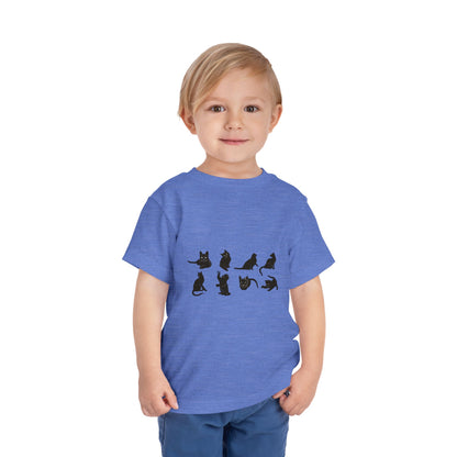 Cats Toddler Unisex Short Sleeve Crewneck Tee