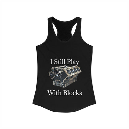 Play With Blocks Women's Racerback Tank