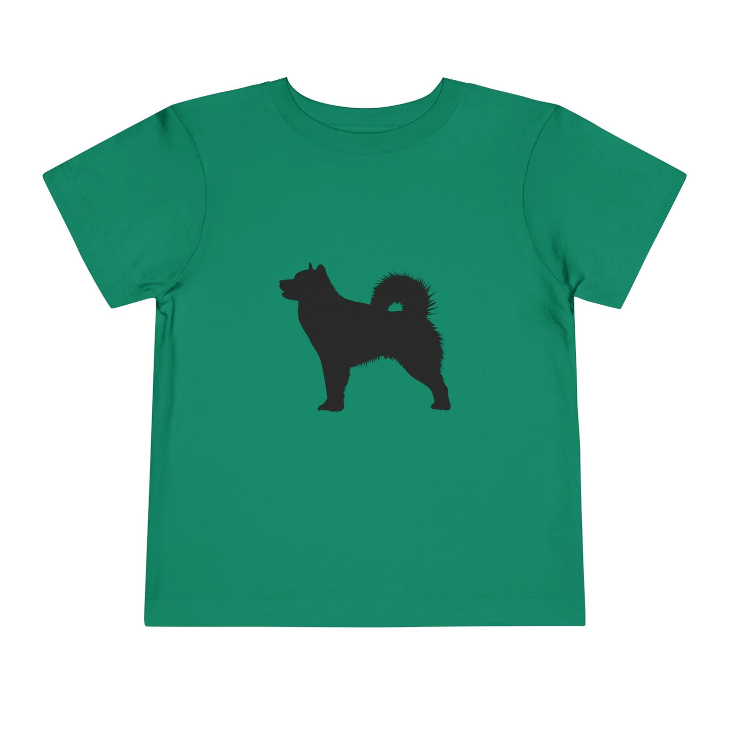 Malamute Silhouette Toddler Unisex Short Sleeve Crewneck Tee