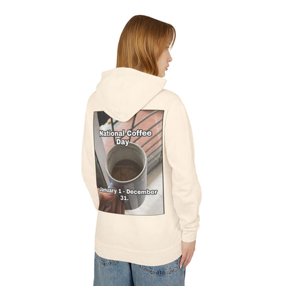 National Coffee Day Unisex Lightweight Hoodie