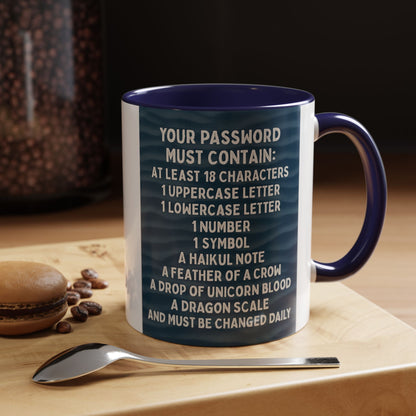Password 2-Tone Coffee Mug