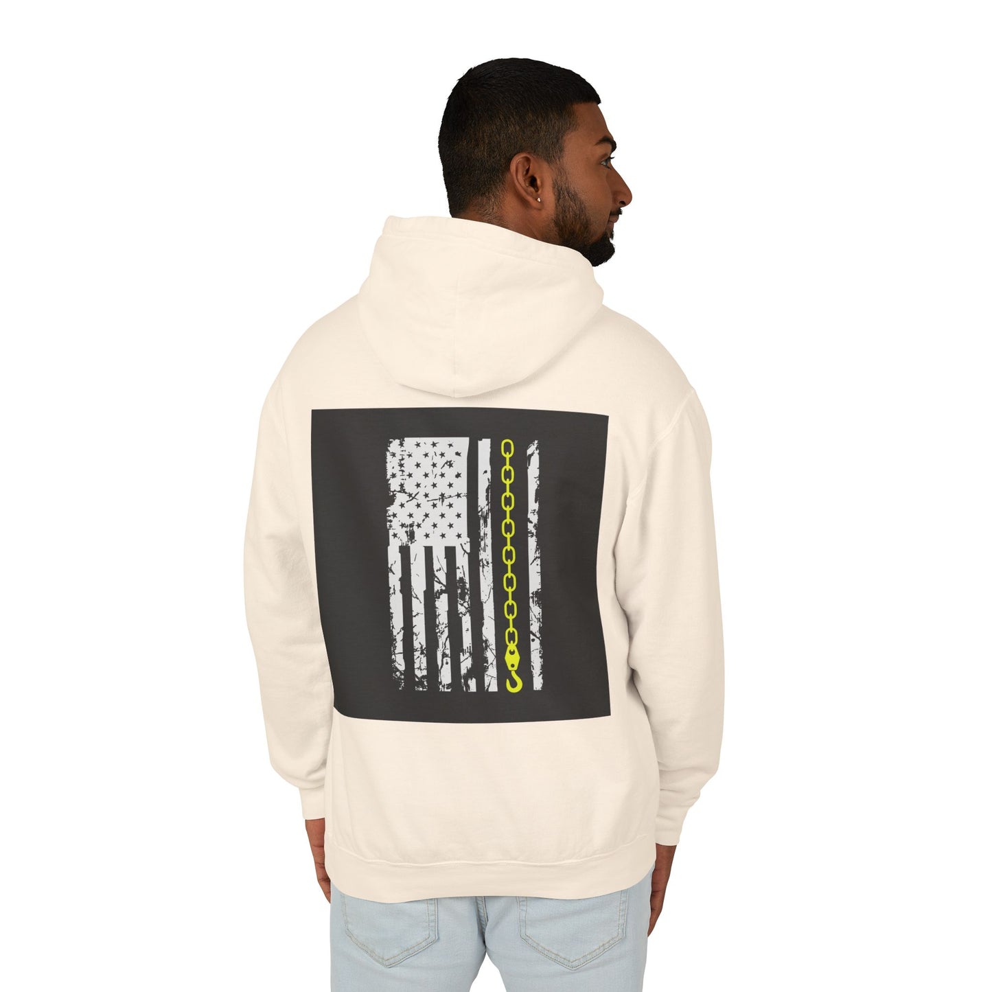 Thin Yellow Line Unisex Lightweight Hoodie