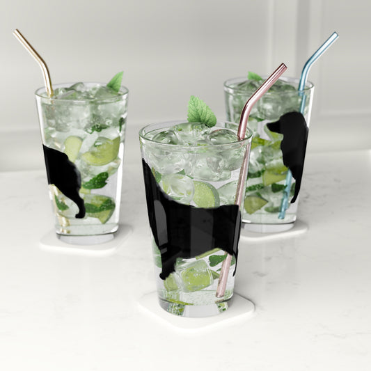 Aussie Silhouette Drinking Glass