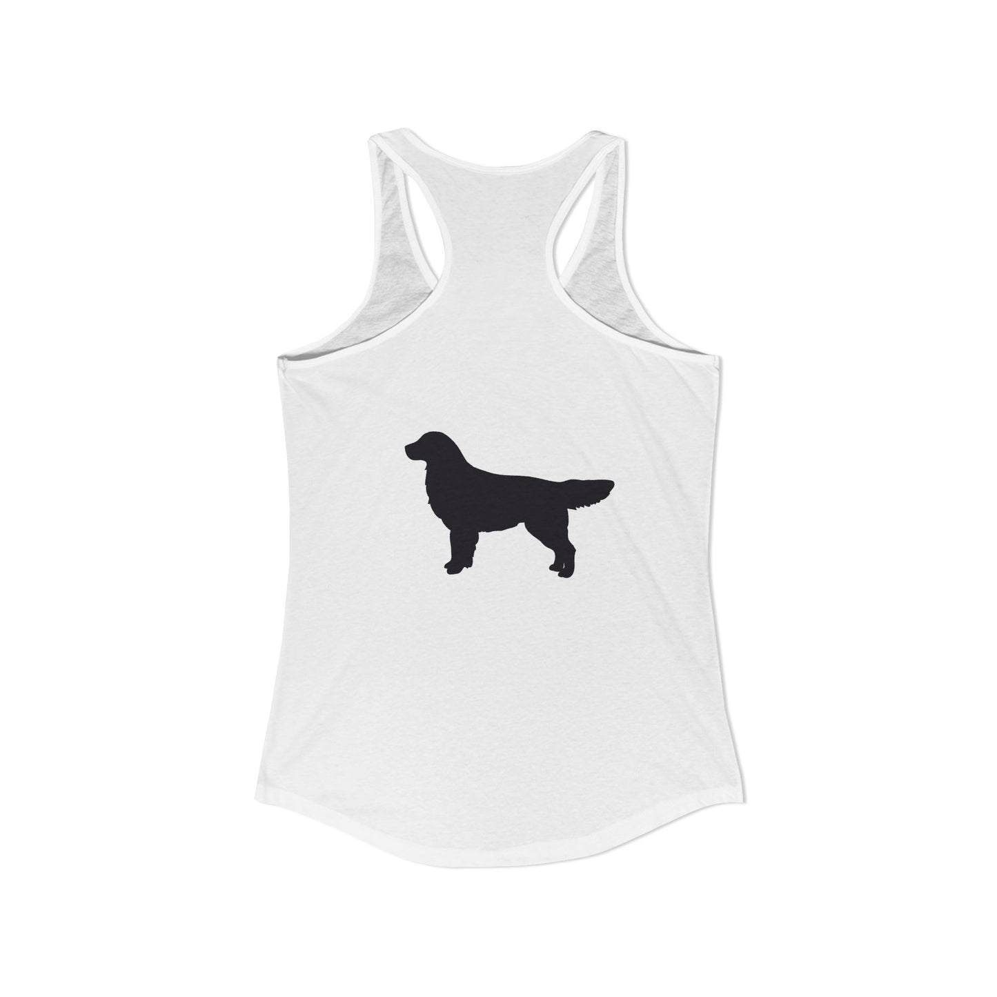 Golden Silhouette Women's Racerback Tank