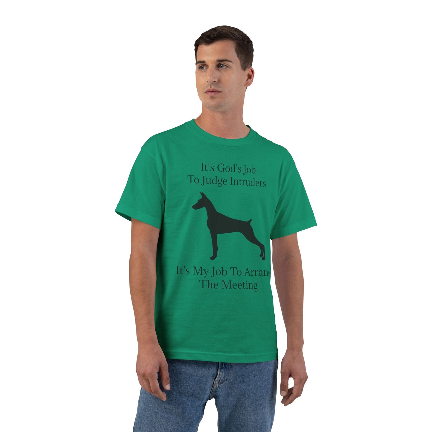 Arrange The Meeting Men's Short-Sleeve Crewneck Tee