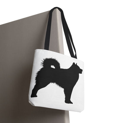 Malamute Silhouette Tote Bag