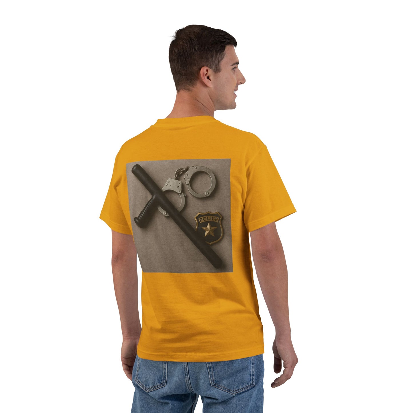 Law Enforcement Appreciation Men's Short-Sleeve Crewneck Tee