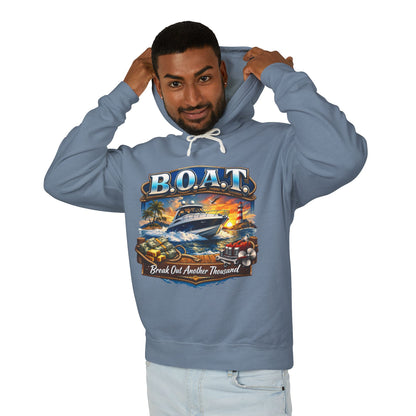 B.O.A.T. Unisex Lightweight Hoodie