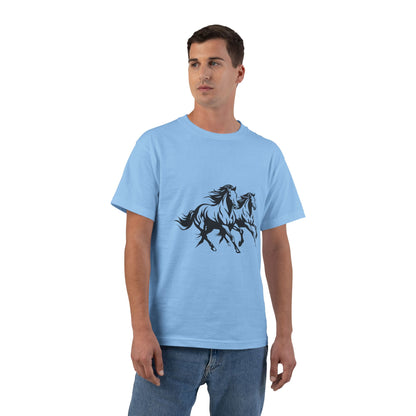 Horsin' Around Men's Short-Sleeve Crewneck Tee