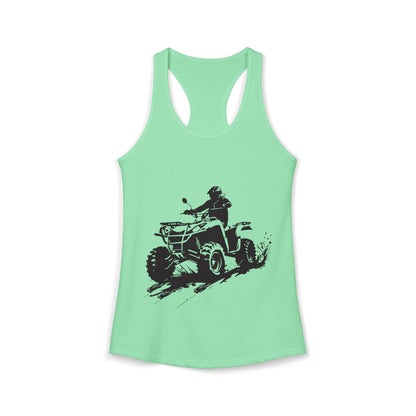 Slingin' Mud Quad Women's Racerback Tank