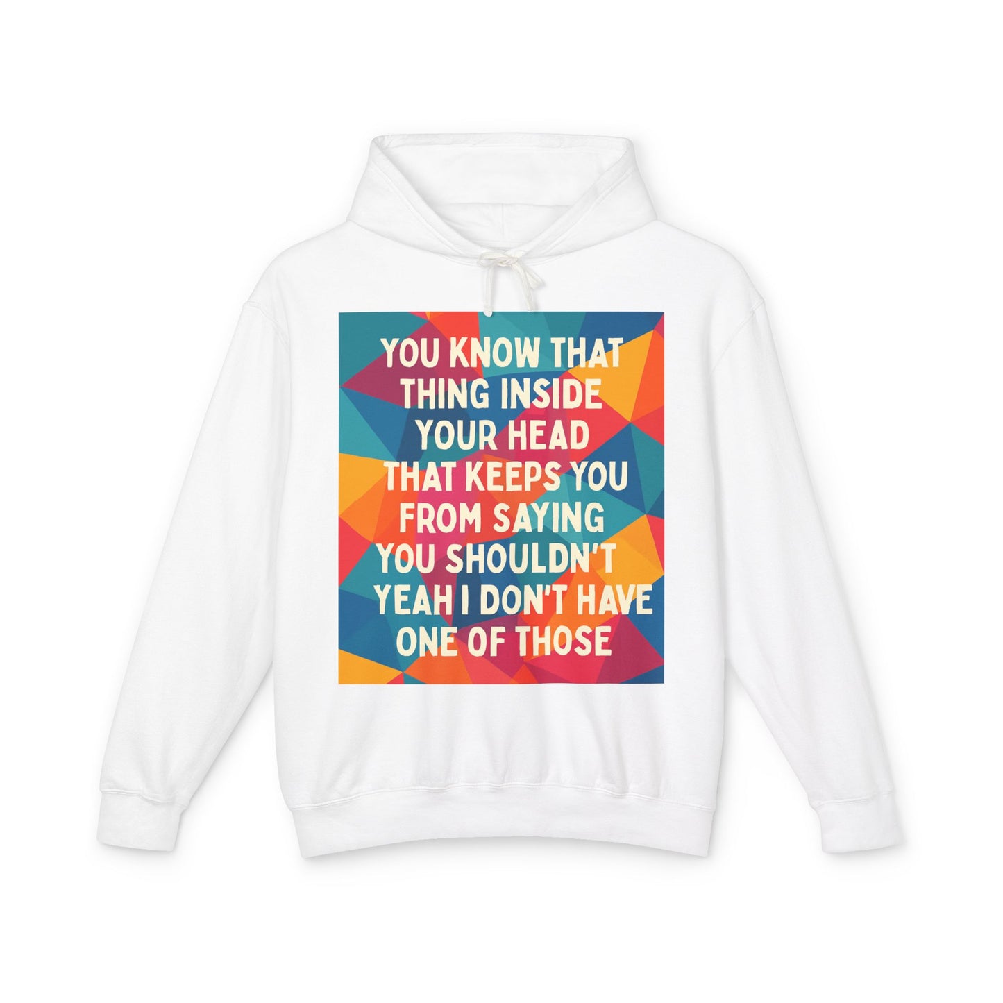 No Filter Unisex Lightweight Hoodie