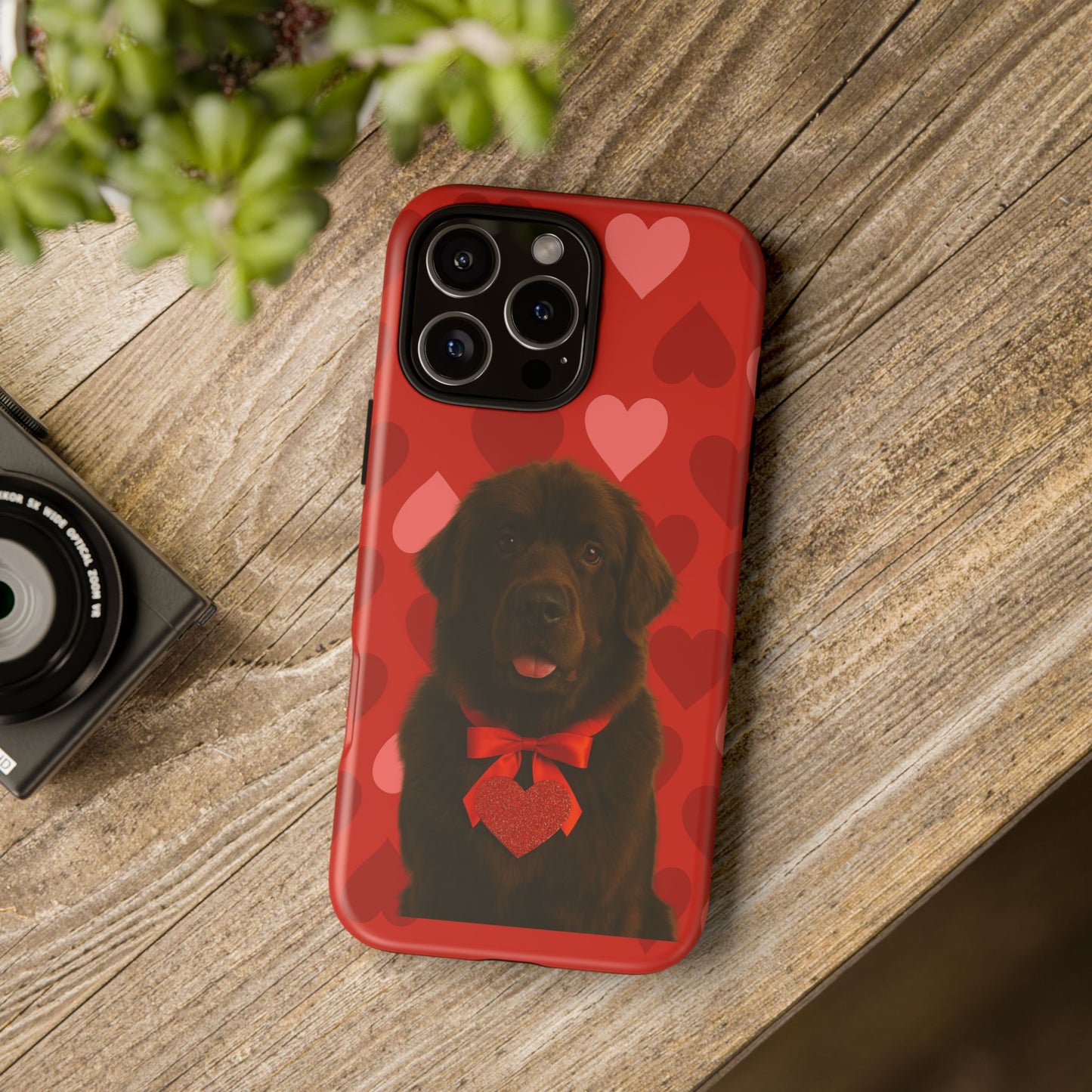 Cupid's Companion Newfie iPhone Case