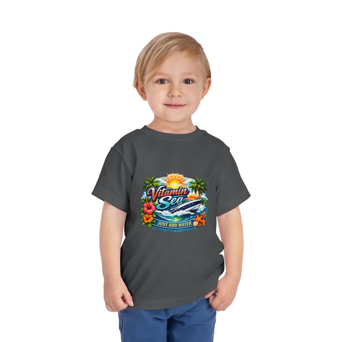 Vitamin Sea Toddler Unisex Short Sleeve Crewneck Tee