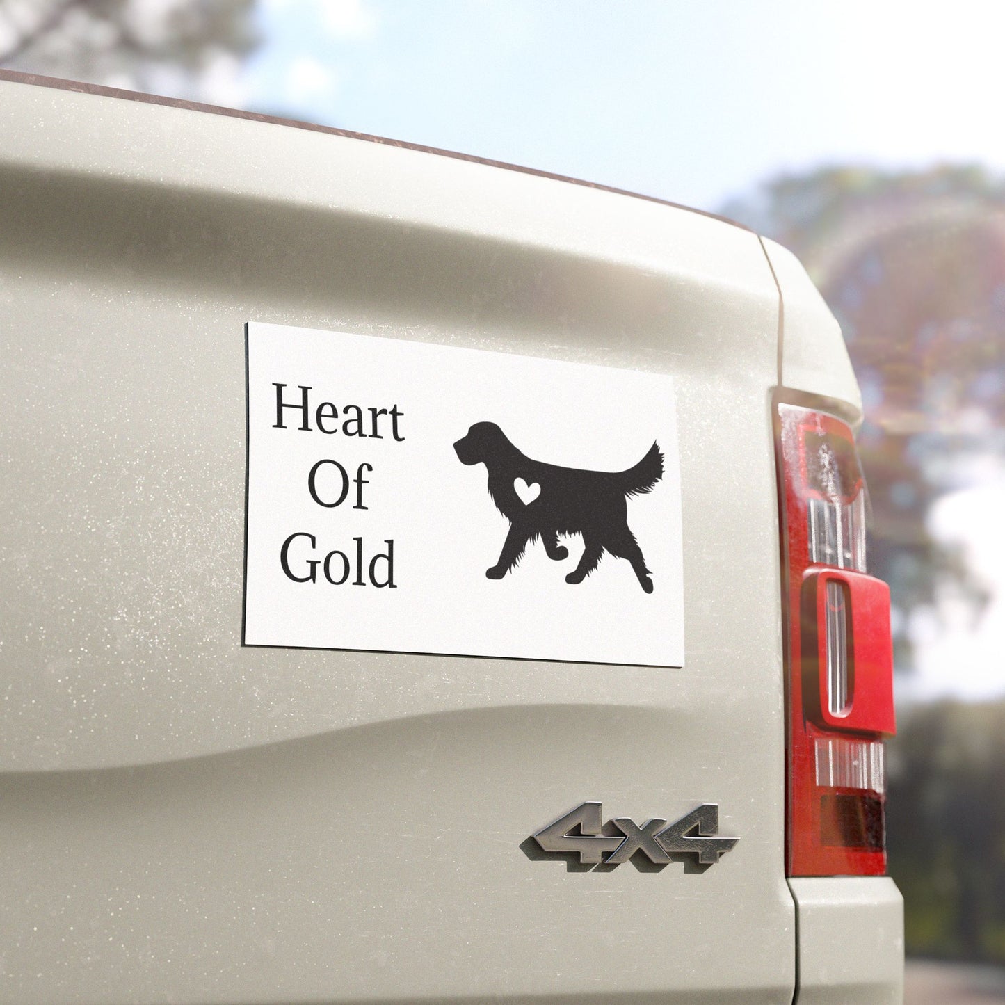 Heart Of Gold Indoor/Outdoor Magnet