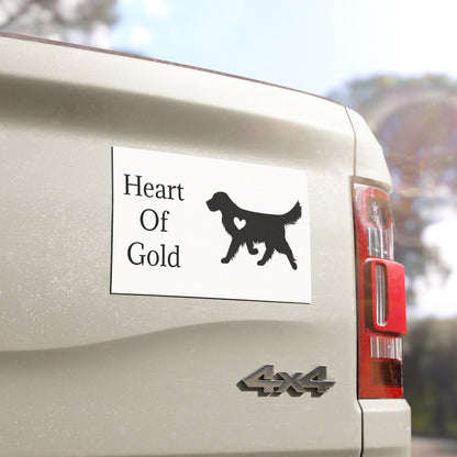 Heart Of Gold Indoor/Outdoor Magnet