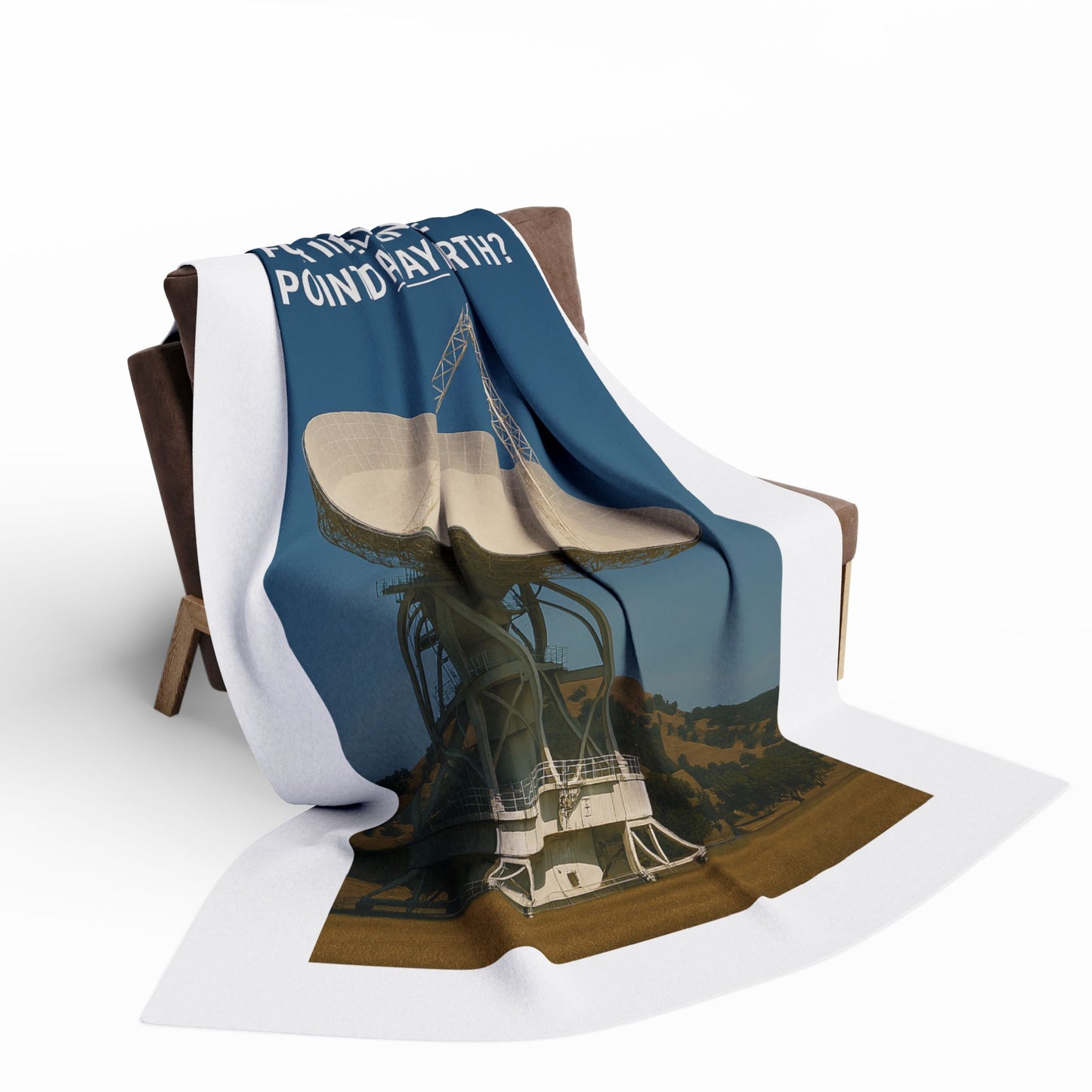 Intelligent Life Arctic Fleece Blanket