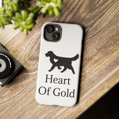 Heart Of Gold iPhone Case