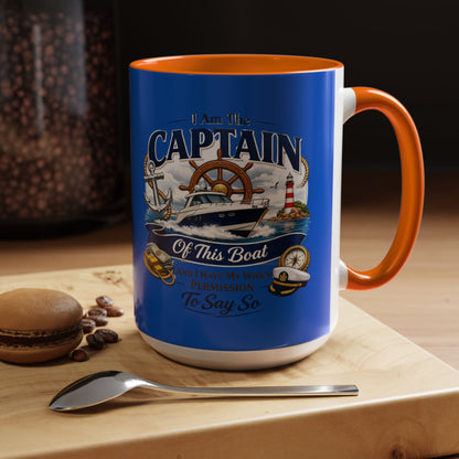 Captain 2-Tone Coffee Mug