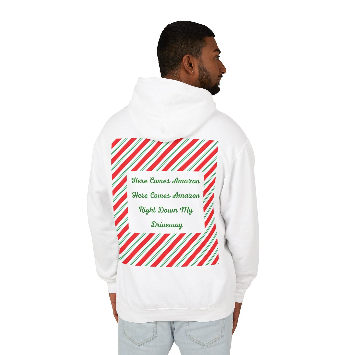 Here Comes Amazon Unisex Lightweight Hoodie