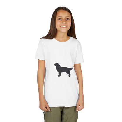 Golden Silhouette Youth Unisex Short Sleeve Crewneck Tee