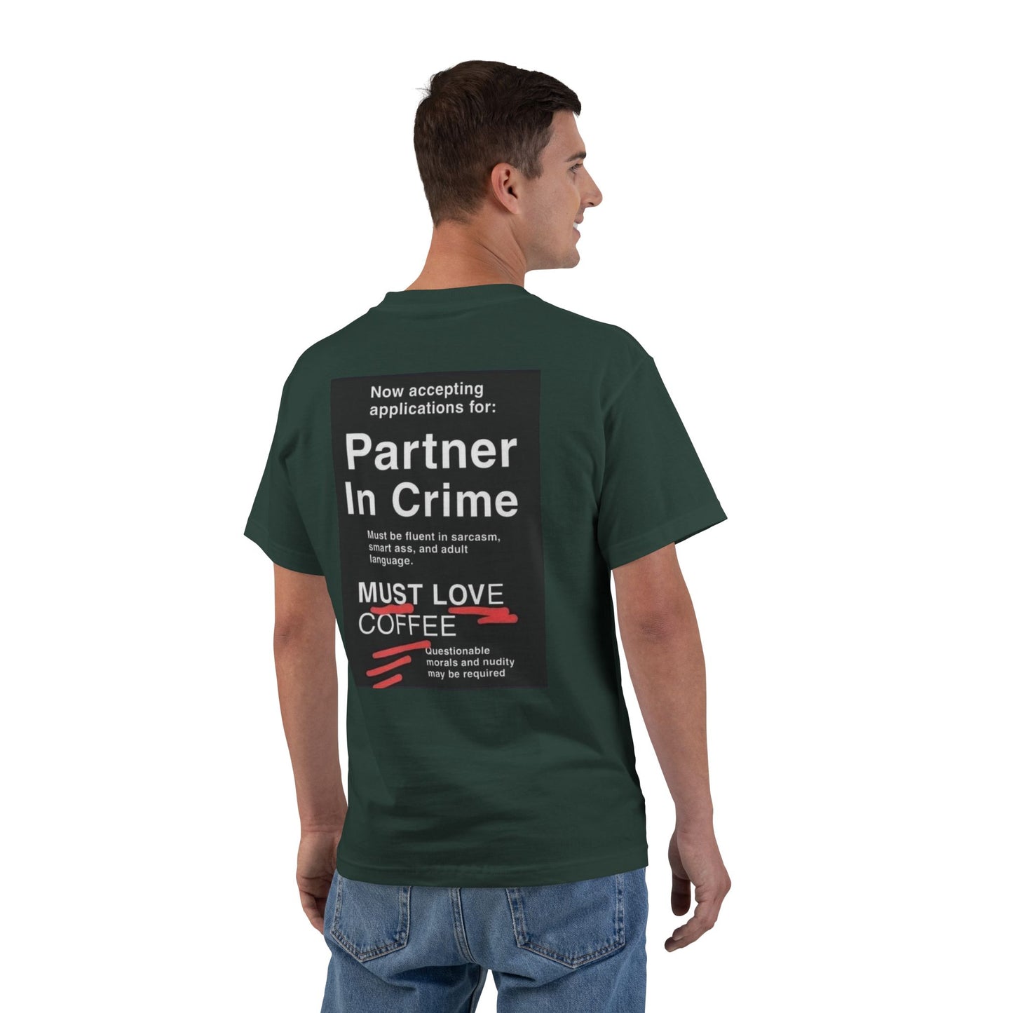 Partner In Crime Men's Short-Sleeve Crewneck Tee