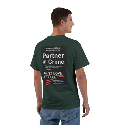Partner In Crime Men's Short-Sleeve Crewneck Tee