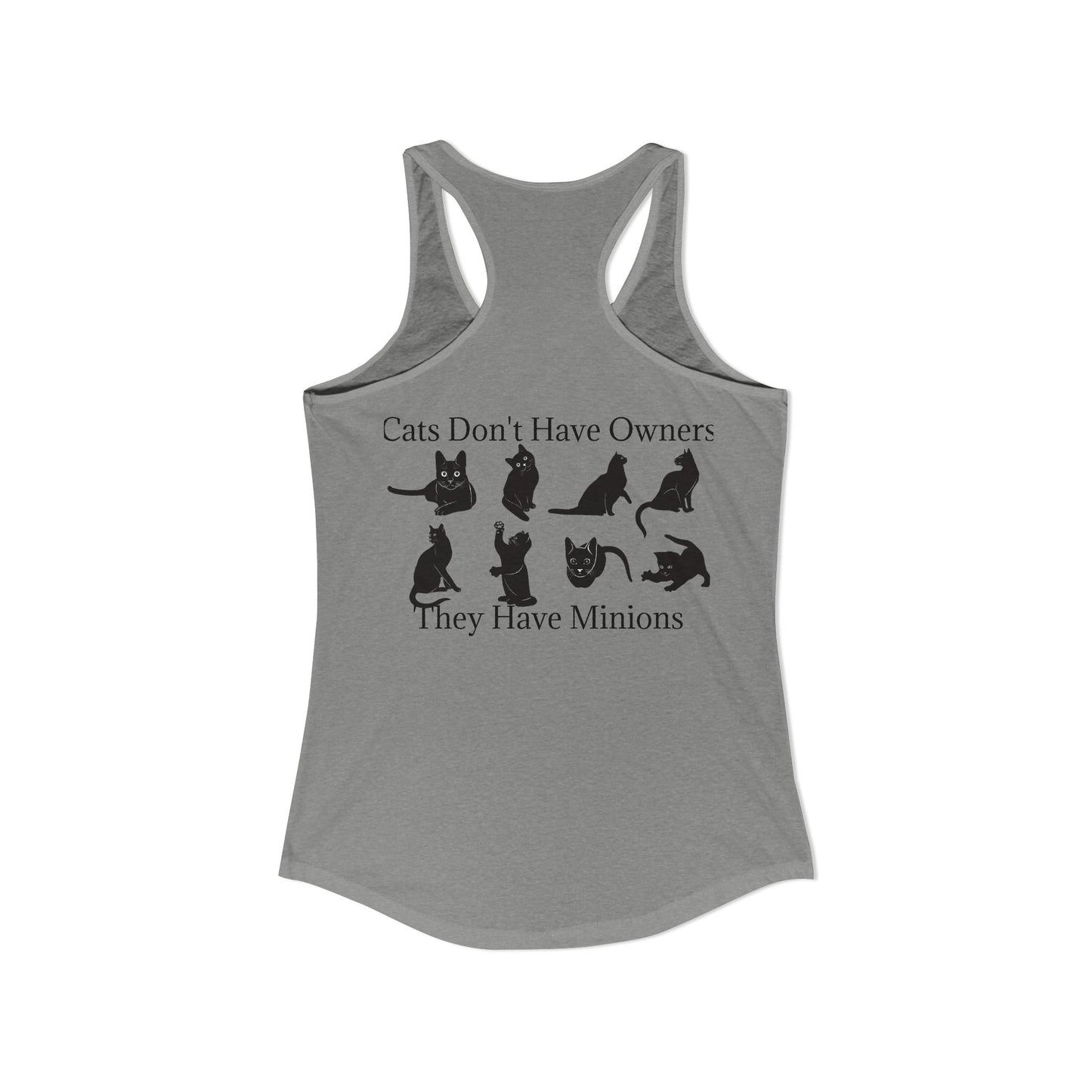 Cat Minions Women's Racerback Tank