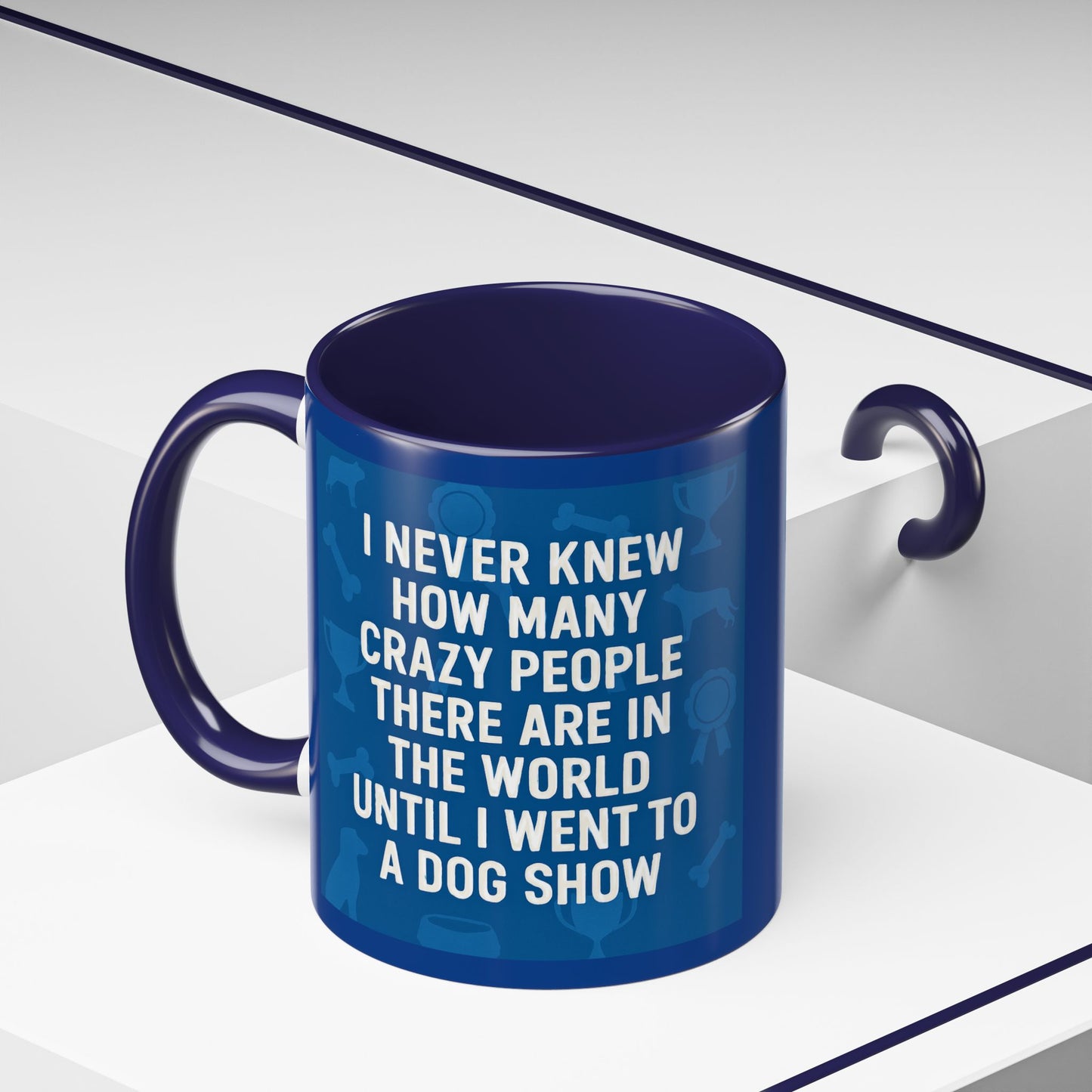 Never Knew 2-Tone Coffee Mug
