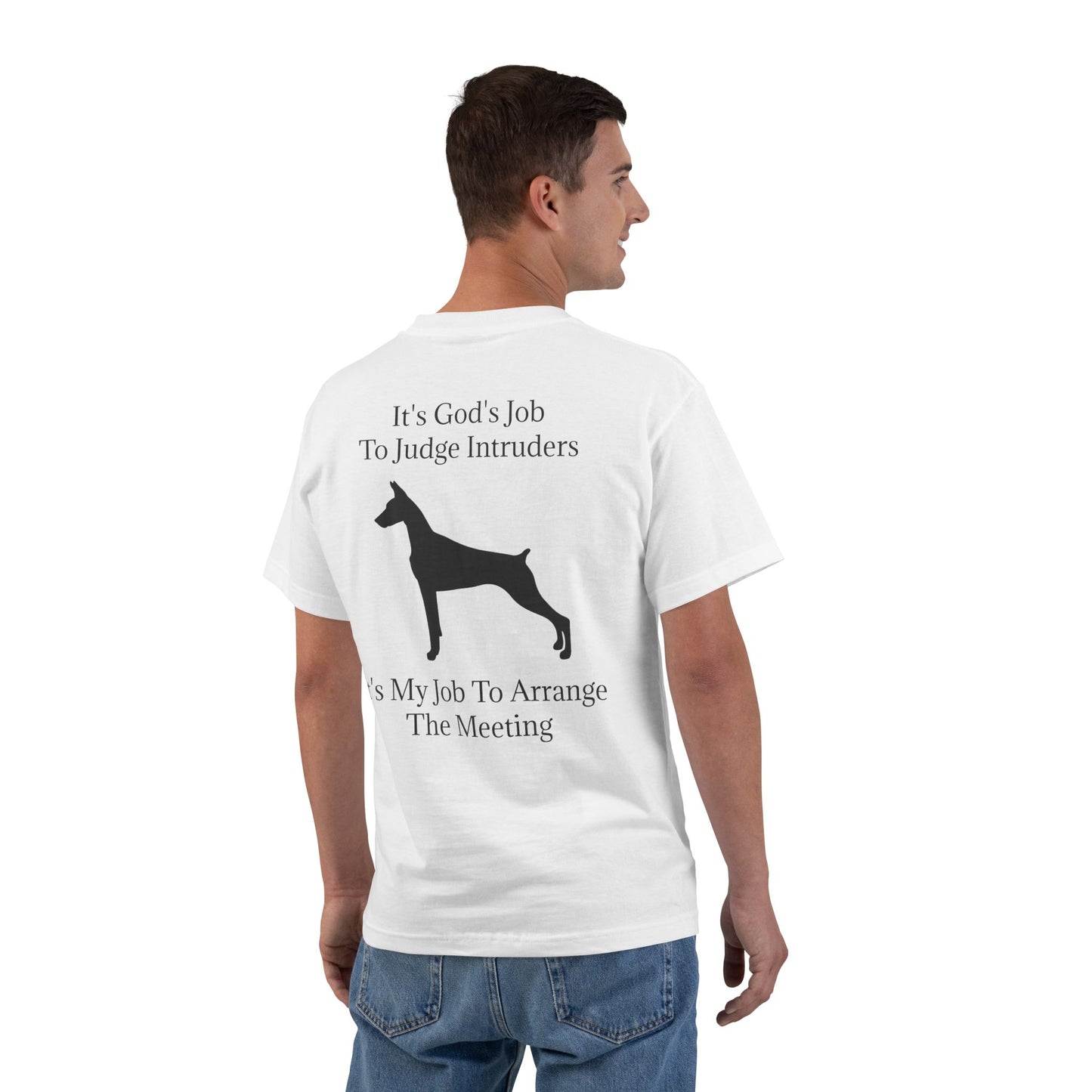 Arrange The Meeting Men's Short-Sleeve Crewneck Tee