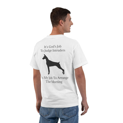 Arrange The Meeting Men's Short-Sleeve Crewneck Tee