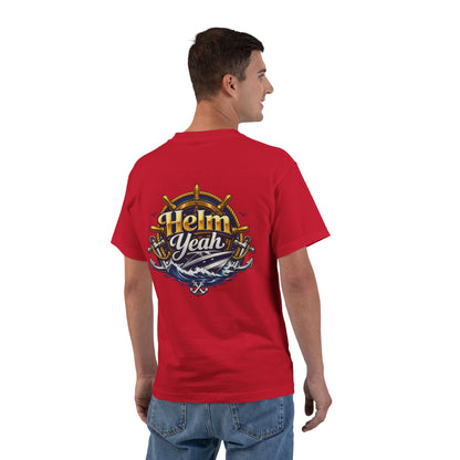 Helm Yeah Men's Short-Sleeve Crewneck Tee