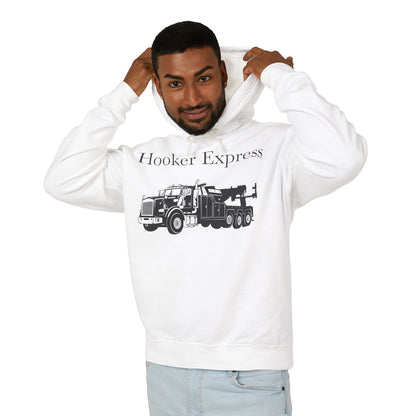 H**ker Express Heavy Tow Truck Unisex Lightweight Hoodie