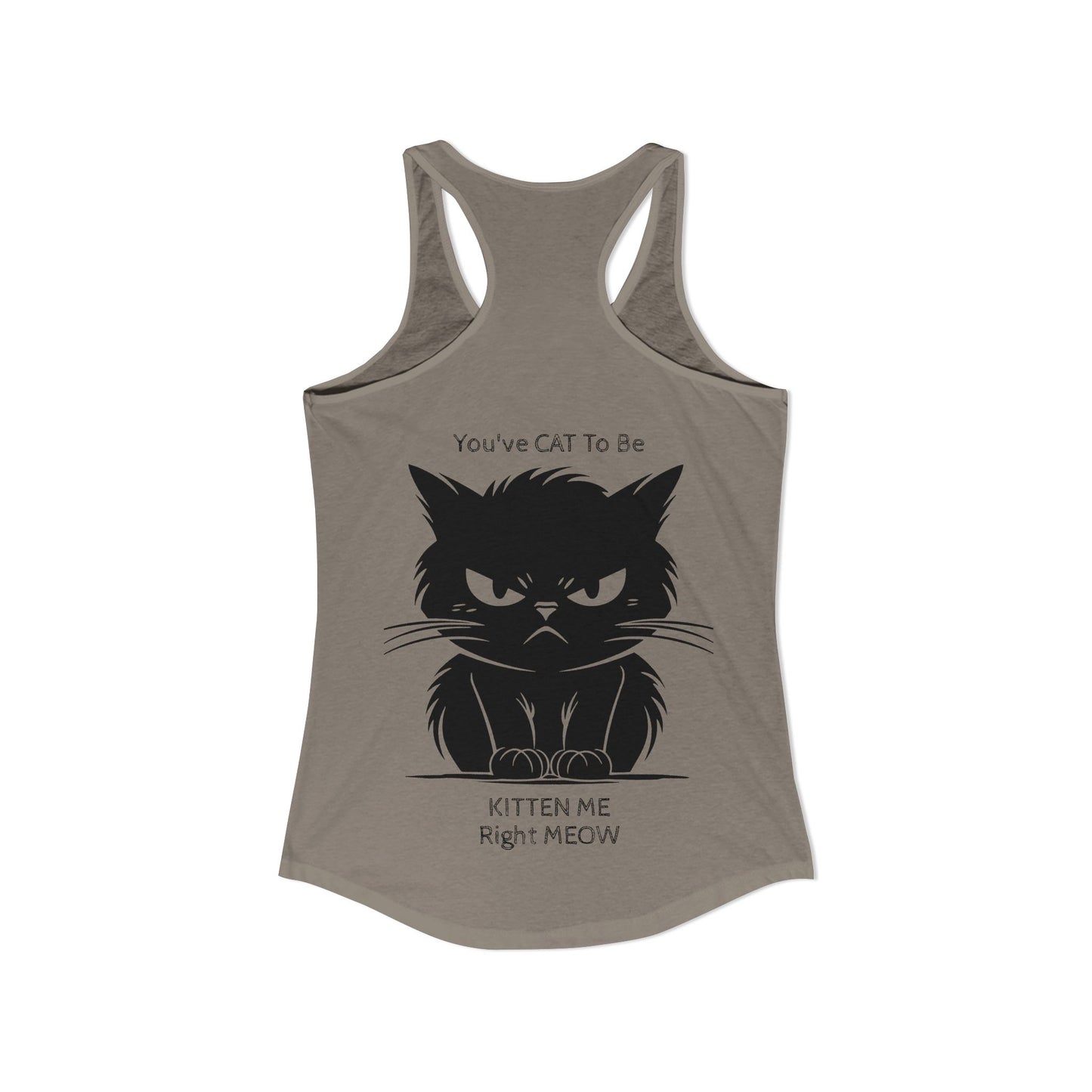 KITTEN Me Women's Racerback Tank