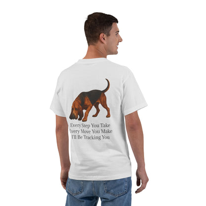 Tracking You Men's Short-Sleeve Crewneck Tee