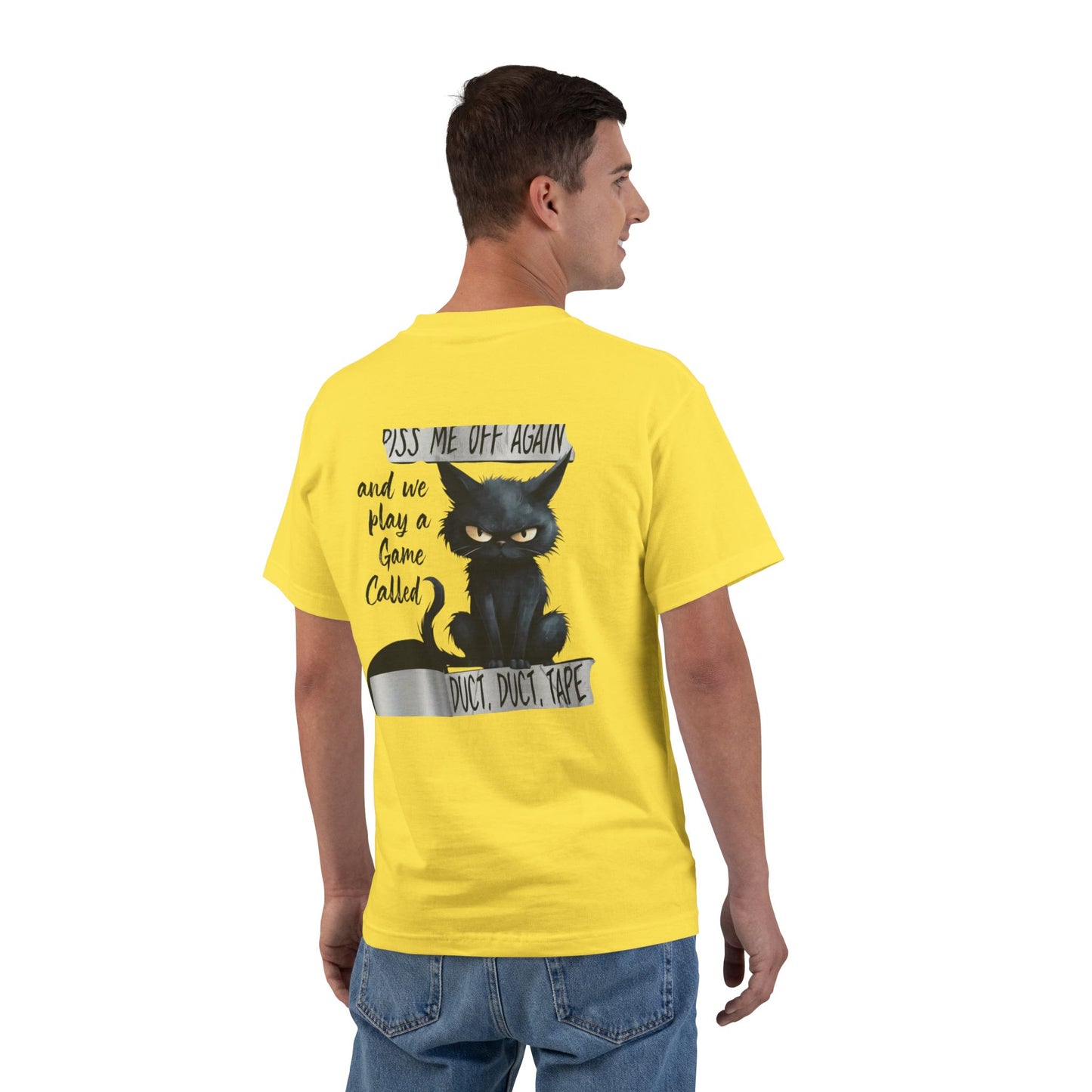 Duct, Duct, Tape Men's Short-Sleeve Crewneck Tee