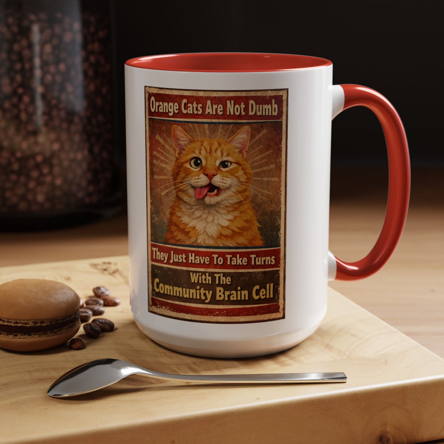 Community Brain Cell 2-Tone Coffee Mug