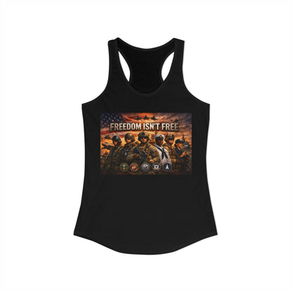Freedom Isn't Free Women's Racerback Tank