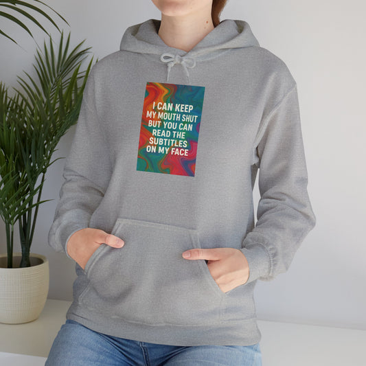 Subtitles Unisex Hoodie