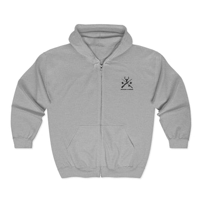 Hunting/Fishing Unisex Full Zip Hoodie