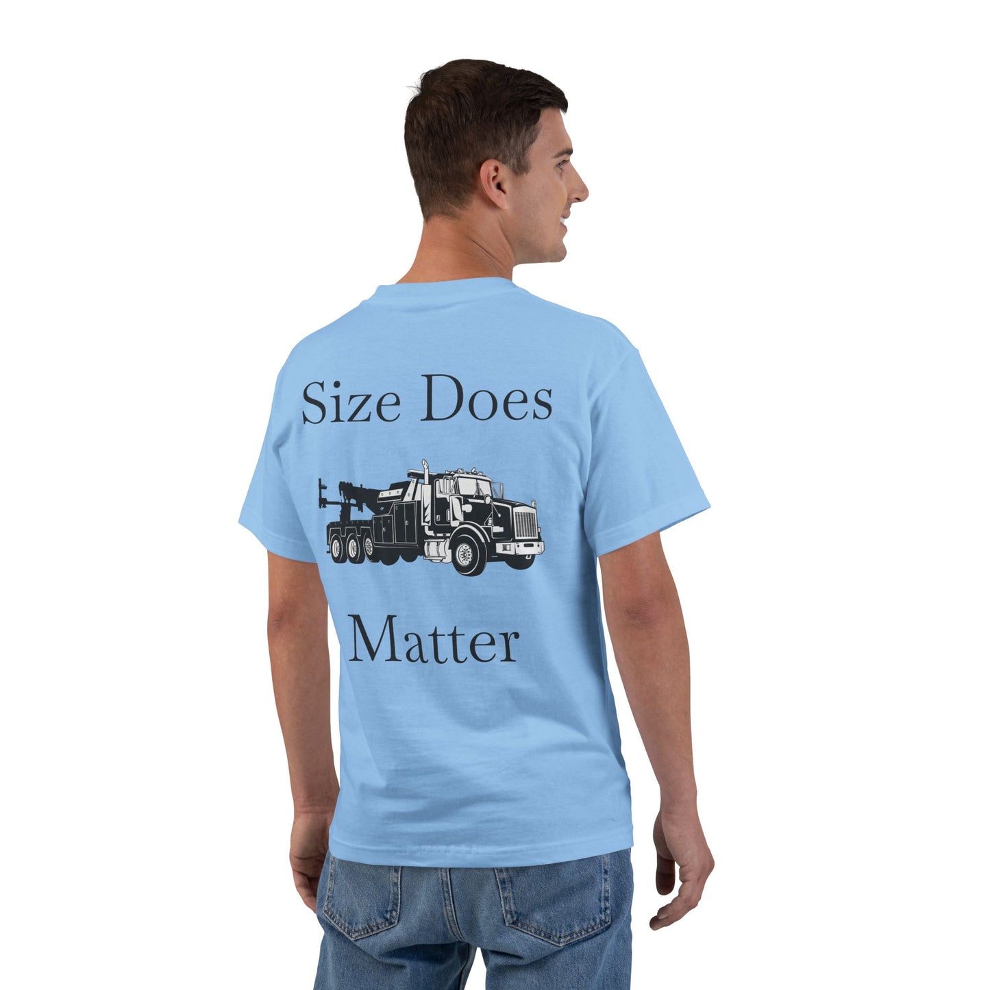 Size Does Matter Men's Short-Sleeve Crewneck Tee