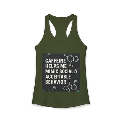 Socially Acceptable Women's Racerback Tank