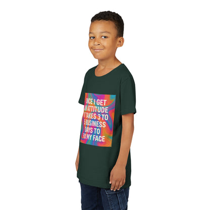 Fix My Face Youth Unisex Short Sleeve Crewneck Tee