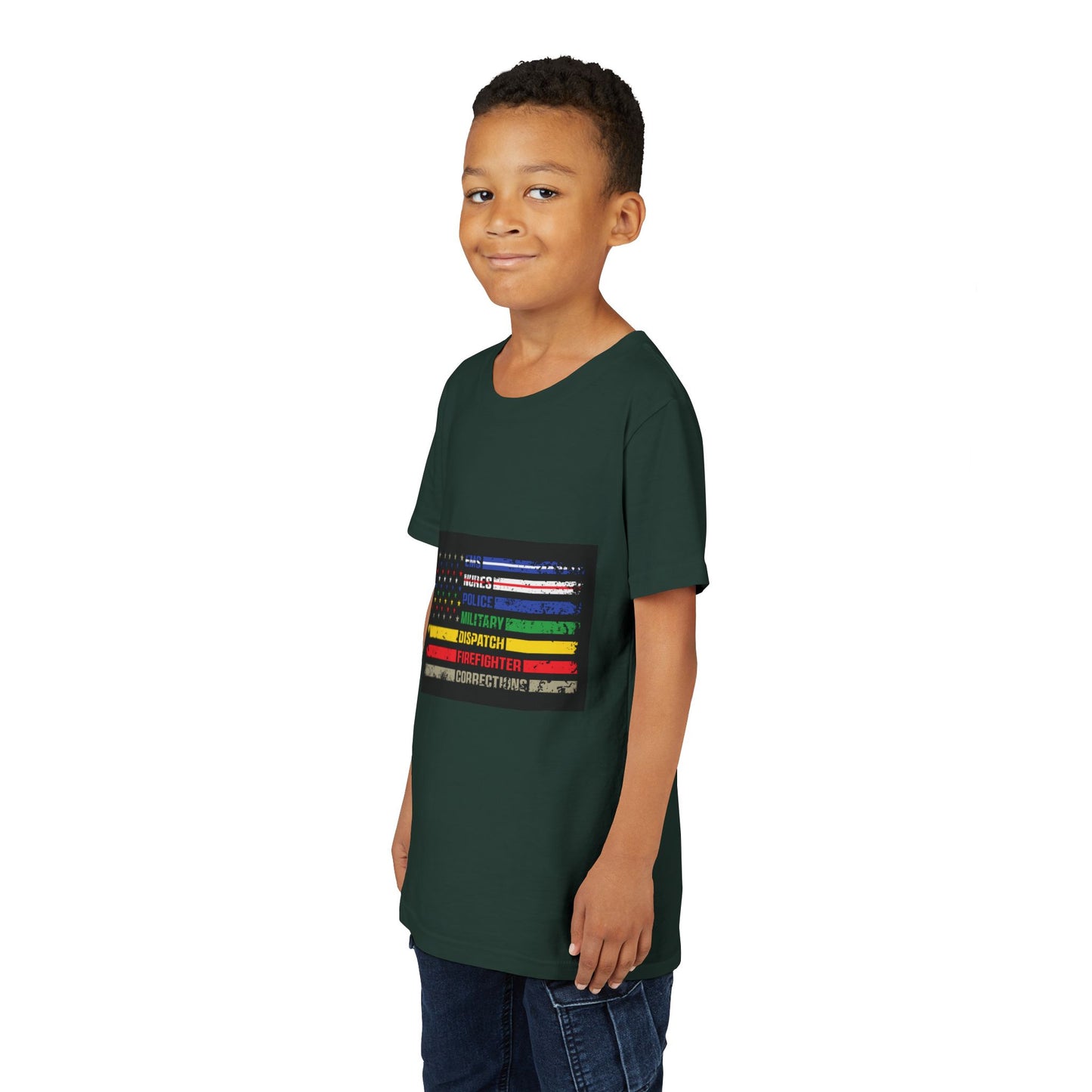 First Responder Youth Unisex Short Sleeve Crewneck Tee