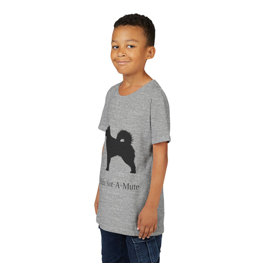 Mala-Not-A-Mute Youth Unisex Short Sleeve Crewneck Tee