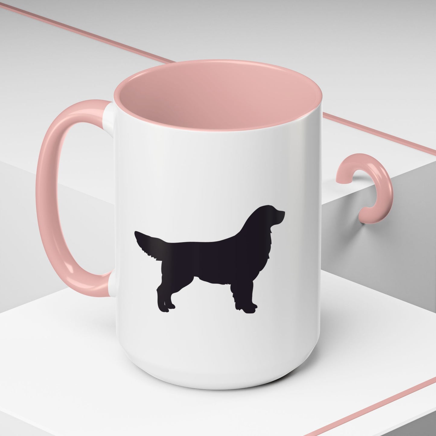 Golden Silhouette 2-Tone Coffee Mug