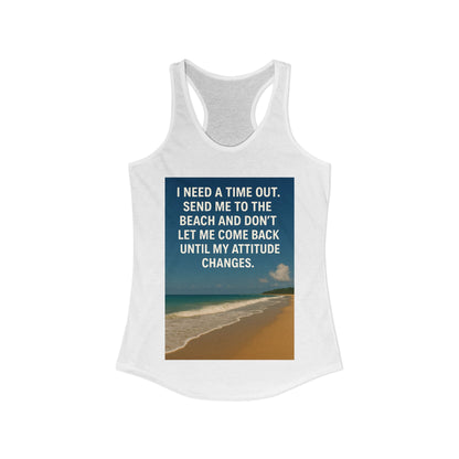 Time Out Women's Racerback Tank